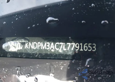 2020 Kia Sportage Lx z USA, uszkodzony, nr VIN KNDPM3AC7L7791653